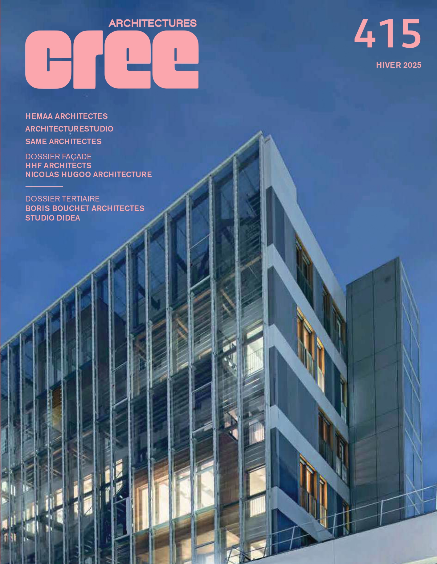 Couverture Architectures CREE 415