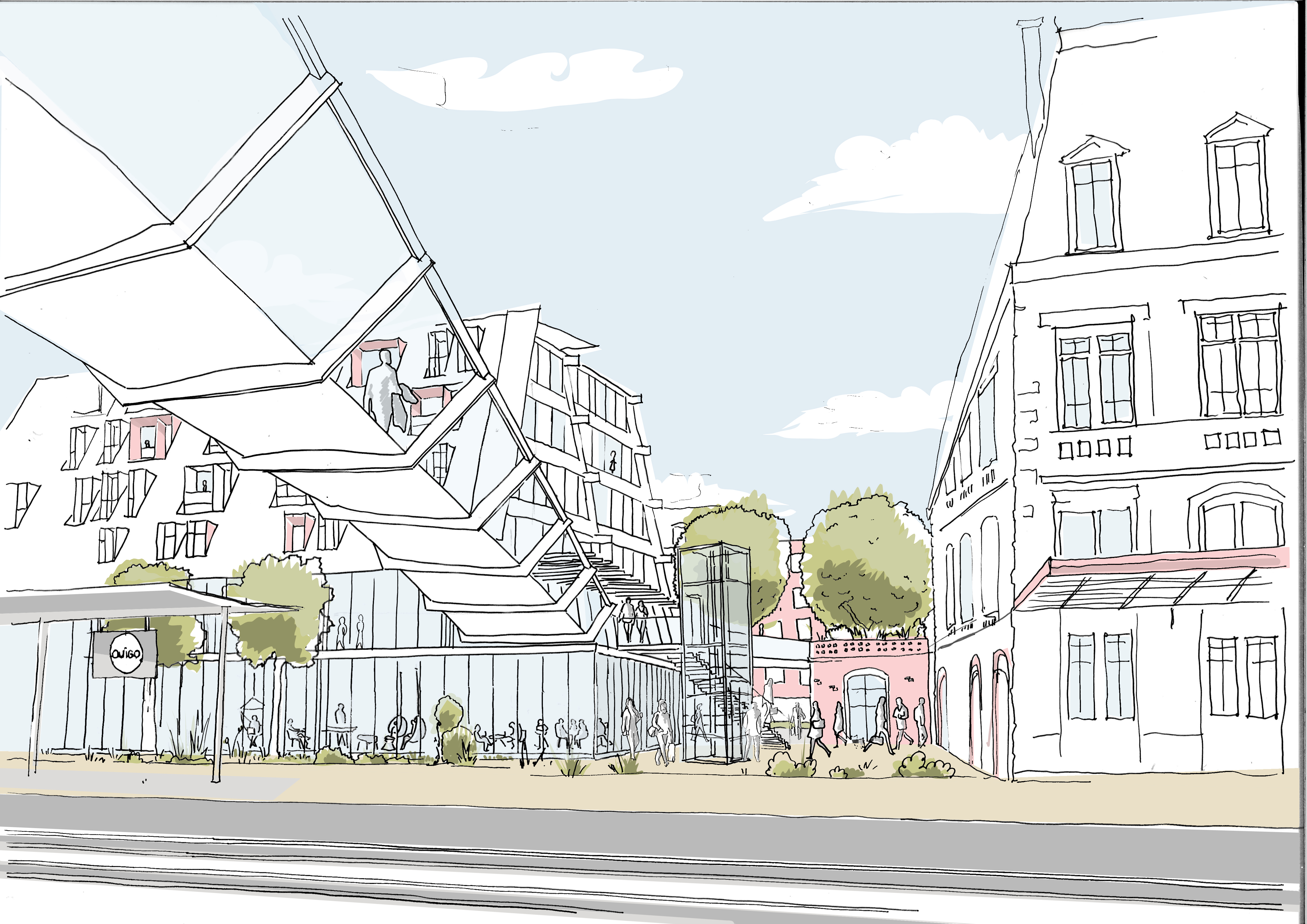 Maison des solidarités — Vue d'ensemble