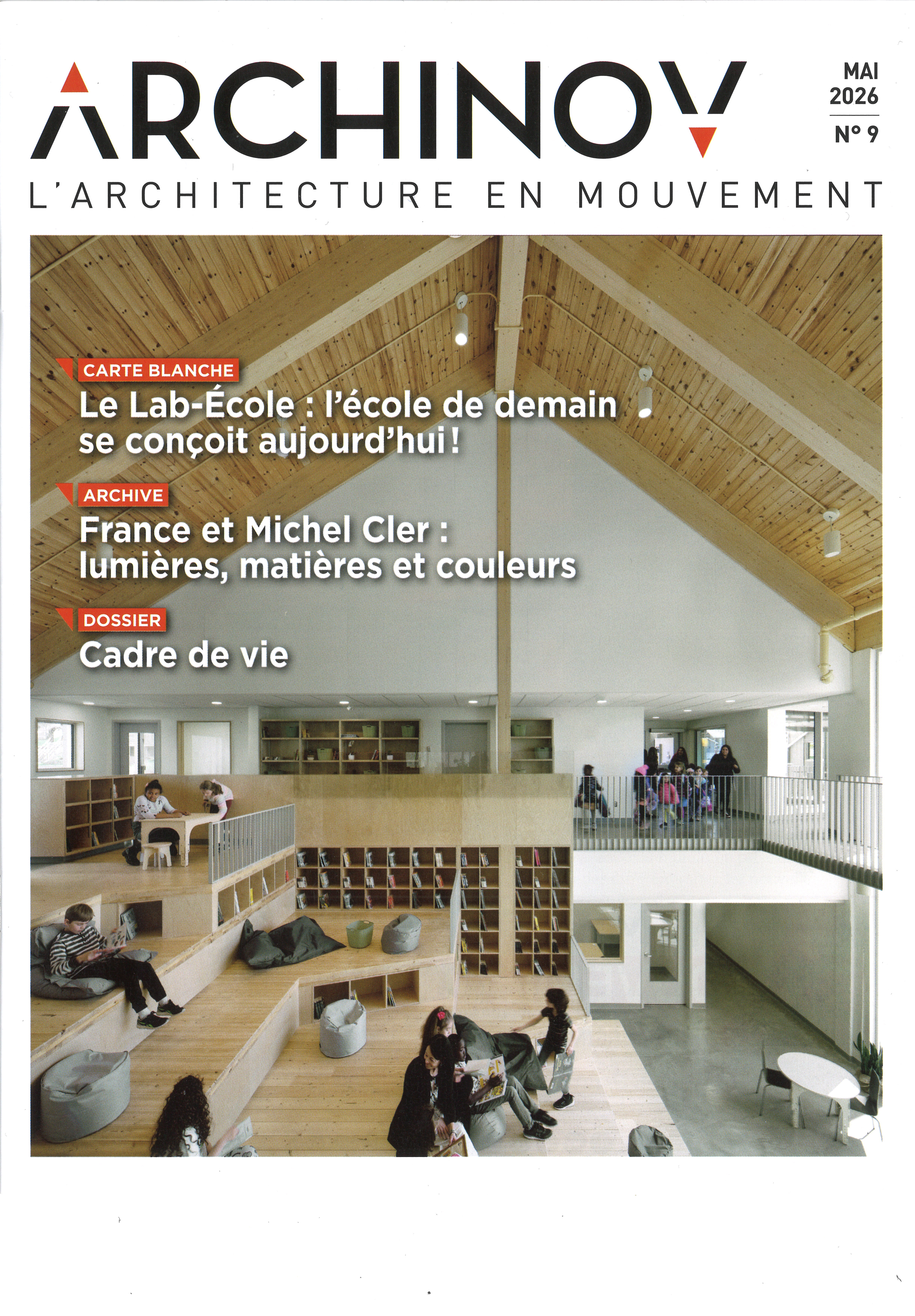 Couverture Maison Ecologique Magazine Ordre des Architectes